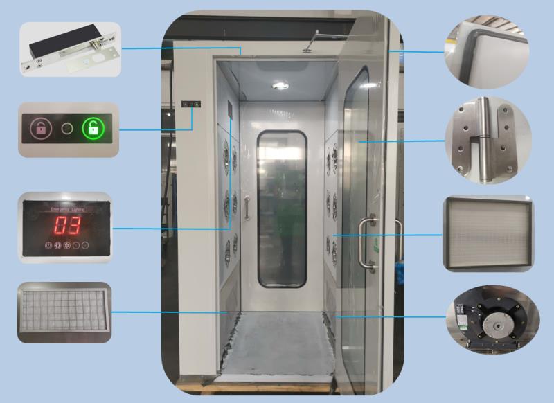 風(fēng)淋室細(xì)節(jié)圖展示