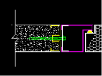凈化門(mén)平齊式門(mén)框安裝