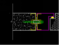 凈化門(mén)中字鋁門(mén)框安裝